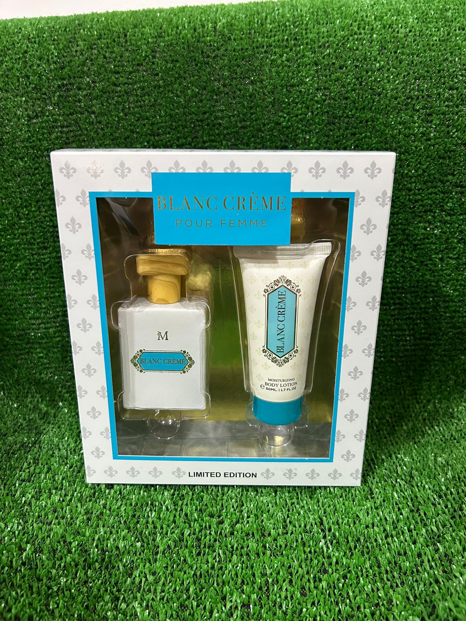 Pack perfume y crema corporal Bianco Latte