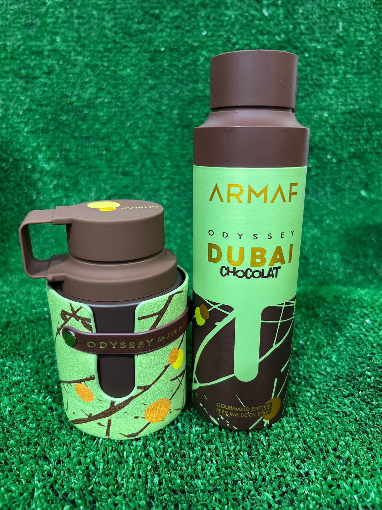 Perfume y desodorante chocolate de dubai Armaf