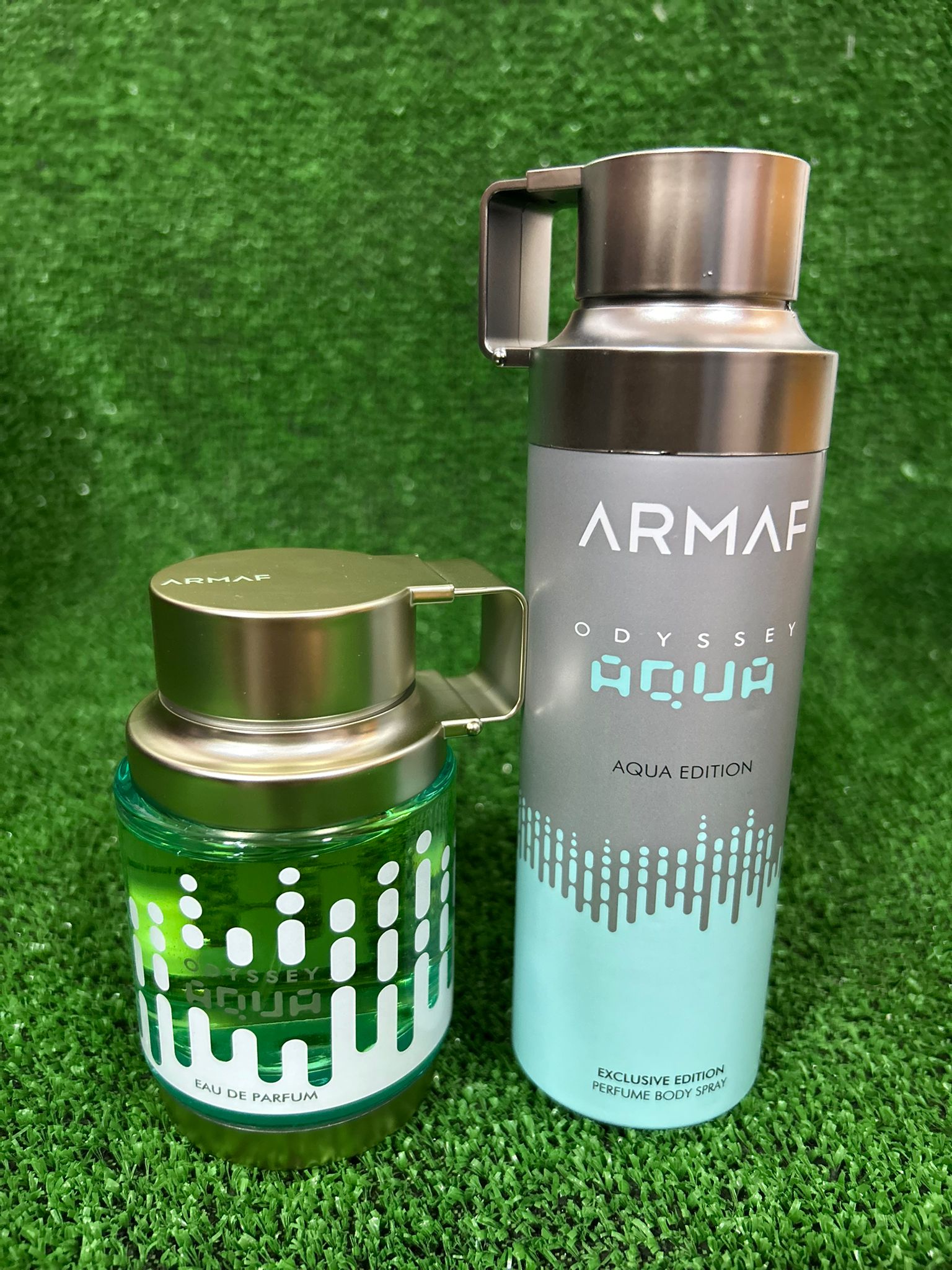 Perfume y desodorante odyssey aqua Armaf