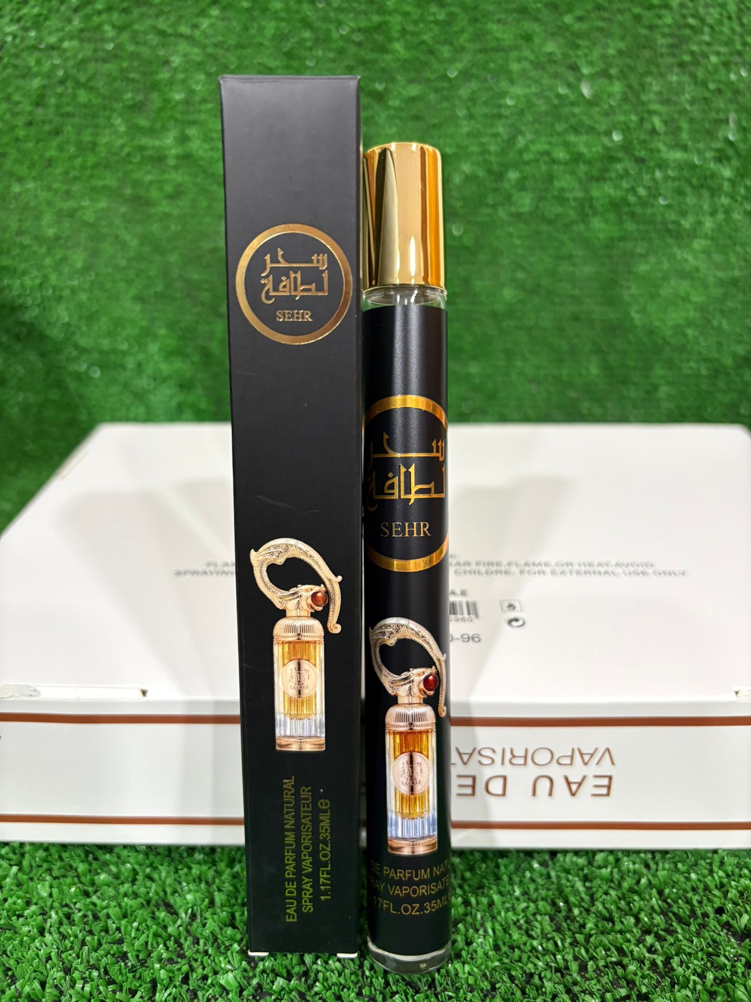 Mini talla de perfume arabe serh