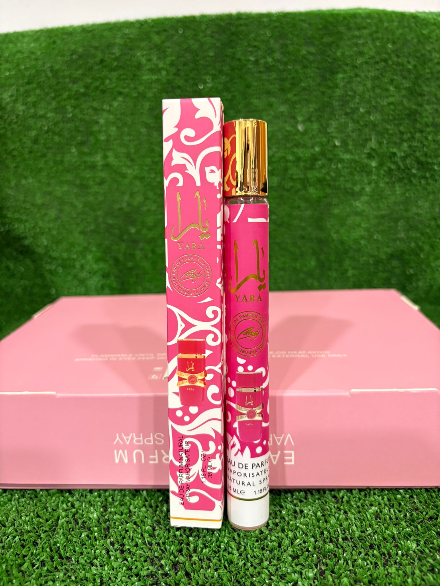 Mini talla perfume arabe Yara Candy